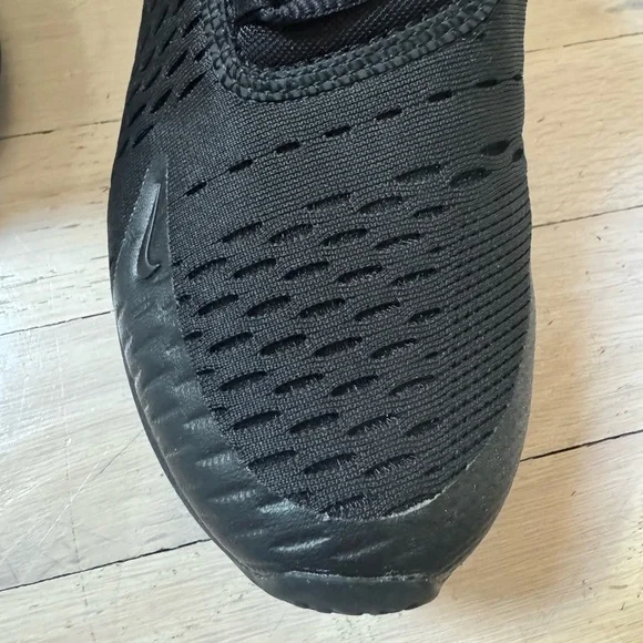 Nike Air Max 270 'Triple Black' Running Shoes - Picture 2 of 7